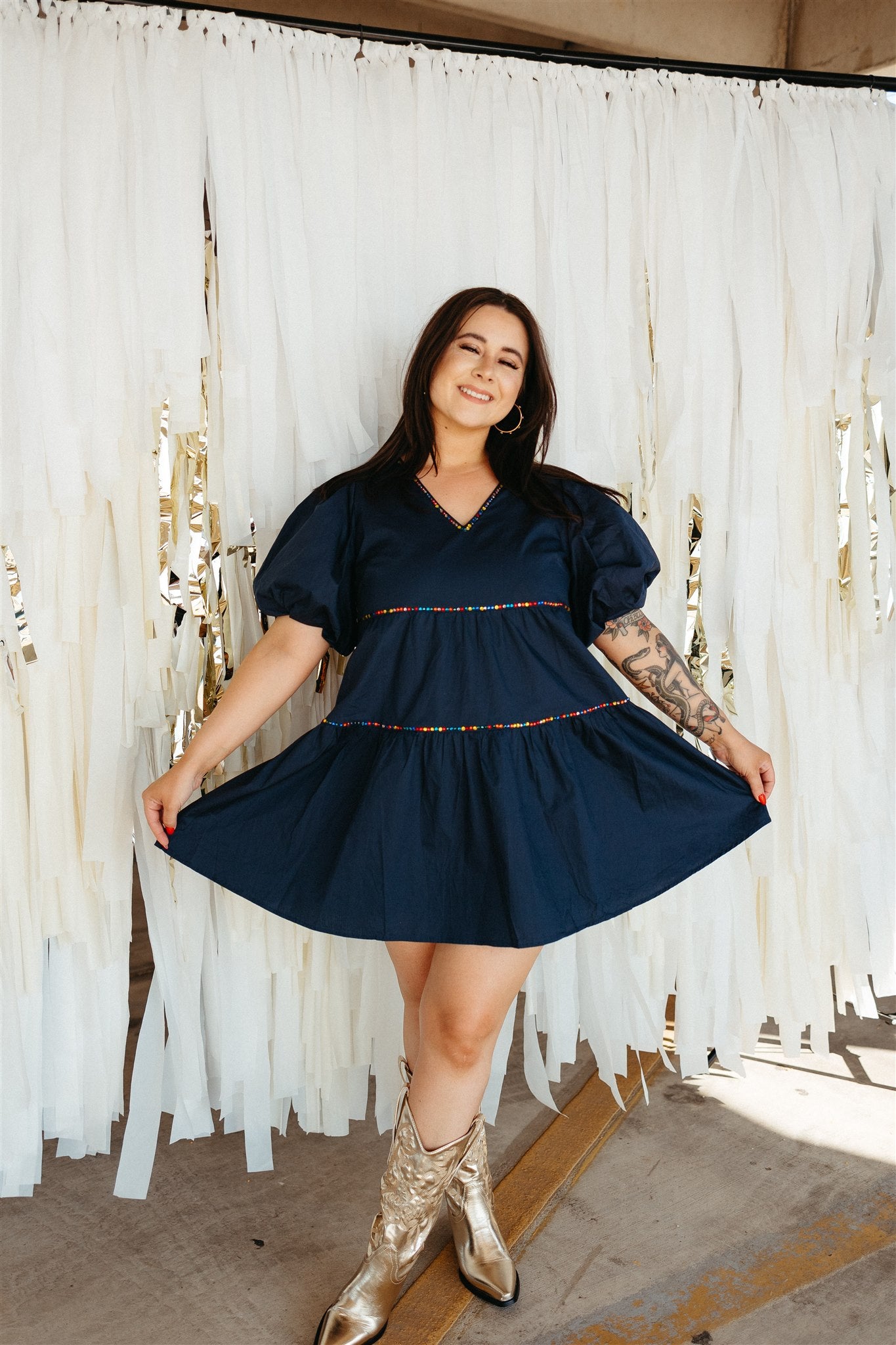 QOS Baby You're a Firework Dress