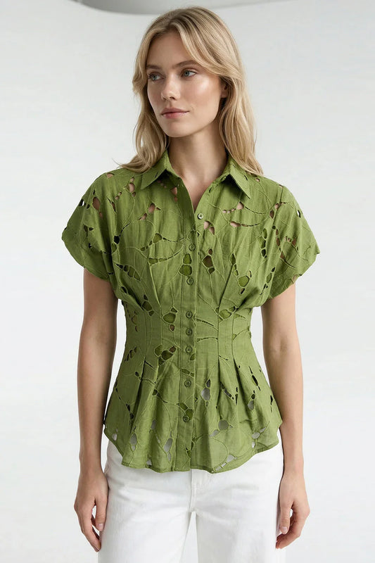 Adeline Shirt- Green