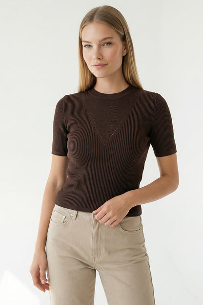 Novaorka Blouse- Brown
