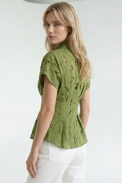 Adeline Shirt- Green