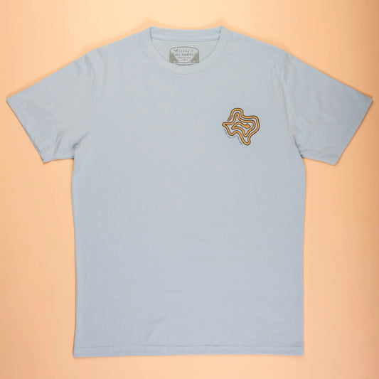 TX Rattler Tee- Sky Blue