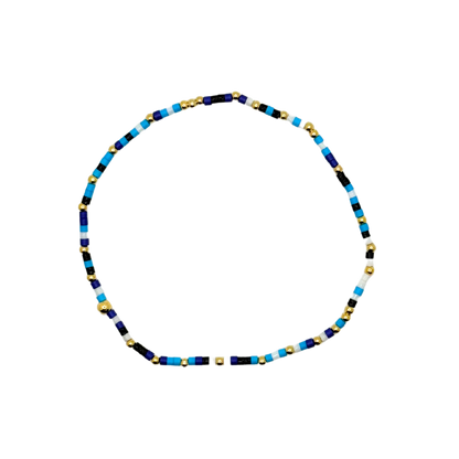 Midnight Multicolor Bitty Bauble Bracelet