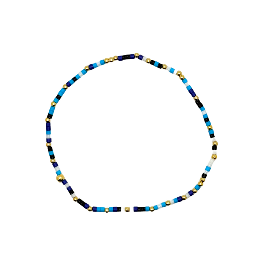 Midnight Multicolor Bitty Bauble Bracelet