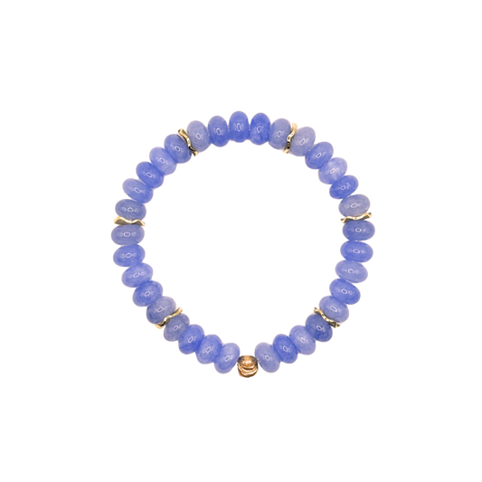 Periwinkle Gemstone Bracelet