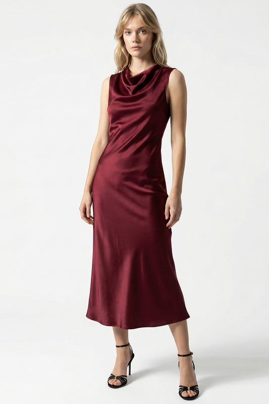 Arisette Dress- Wine