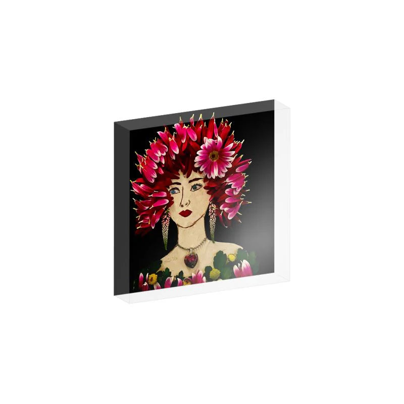 Mum Acrylic Block- 4x4