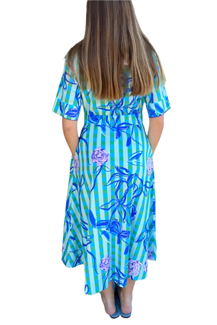 Francisca Dress - Luna Verde XL