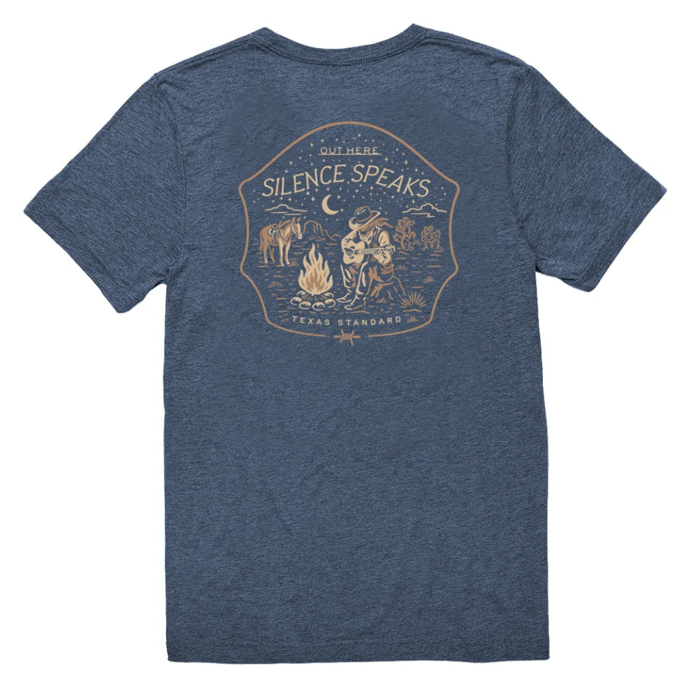 Heritage Printed Tee- Silence Speaks