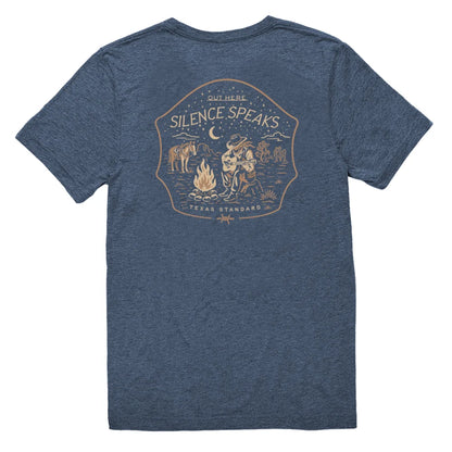 Heritage Printed Tee- Silence Speaks