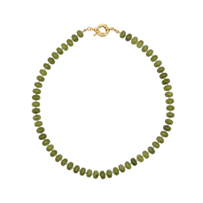 Fern Green Gemstone Necklace