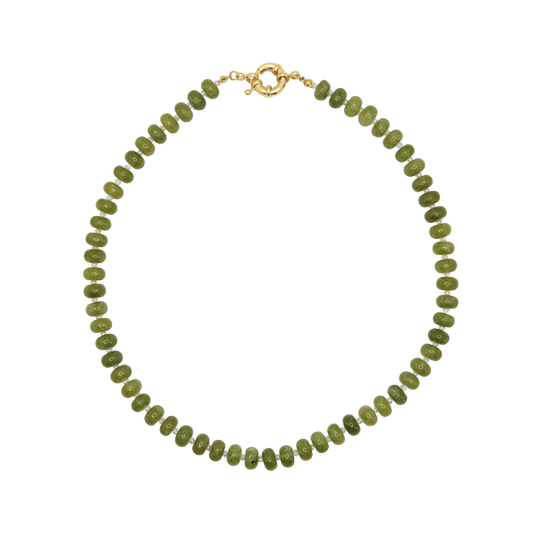 Fern Green Gemstone Necklace