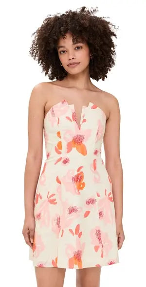 Coraza Dress- Peonia Red