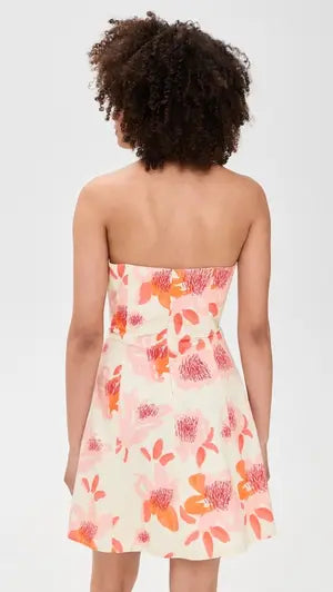 Coraza Dress- Peonia Red