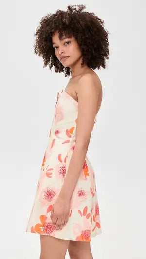 Coraza Dress- Peonia Red