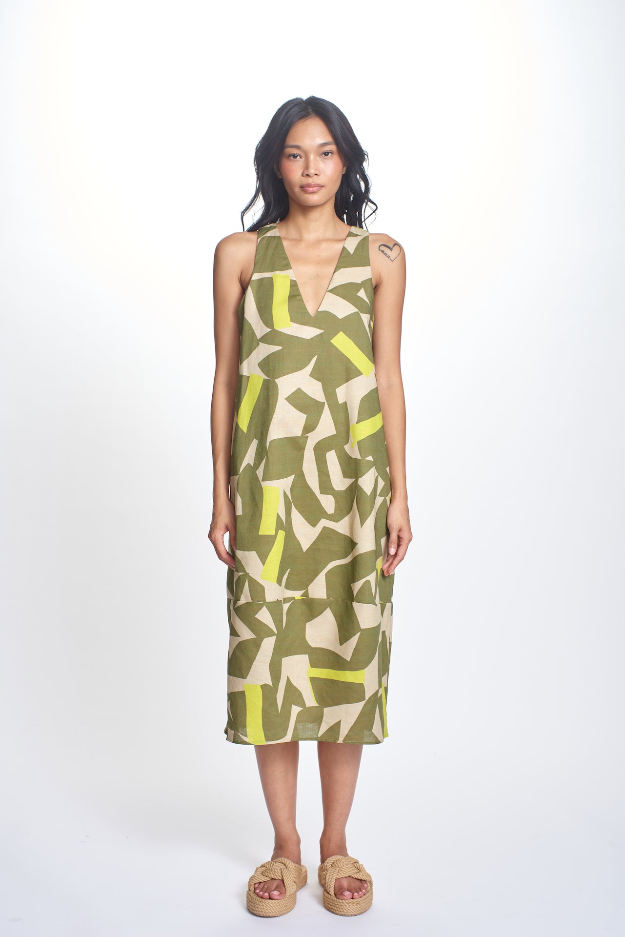 Esmeralda Dress- Olive