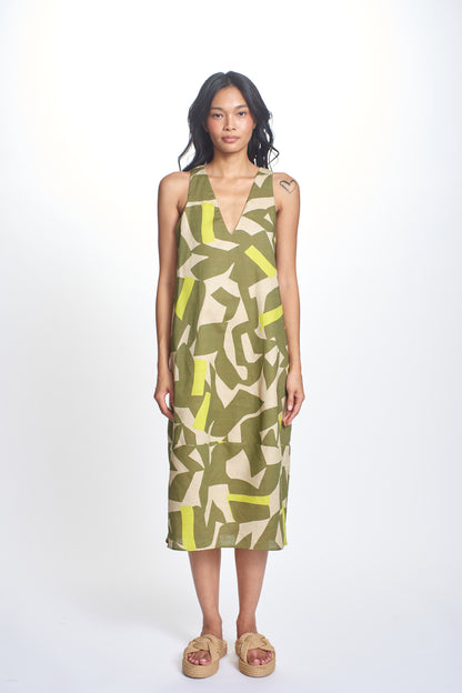 Esmeralda Dress- Olive