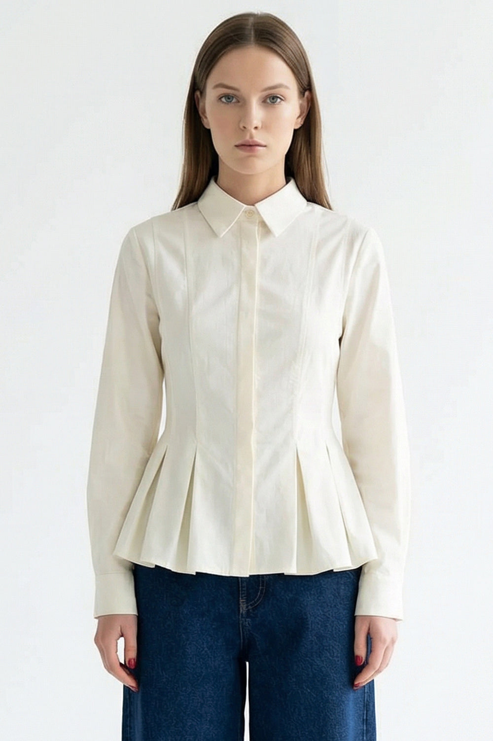 Movela Shirt- Ecru