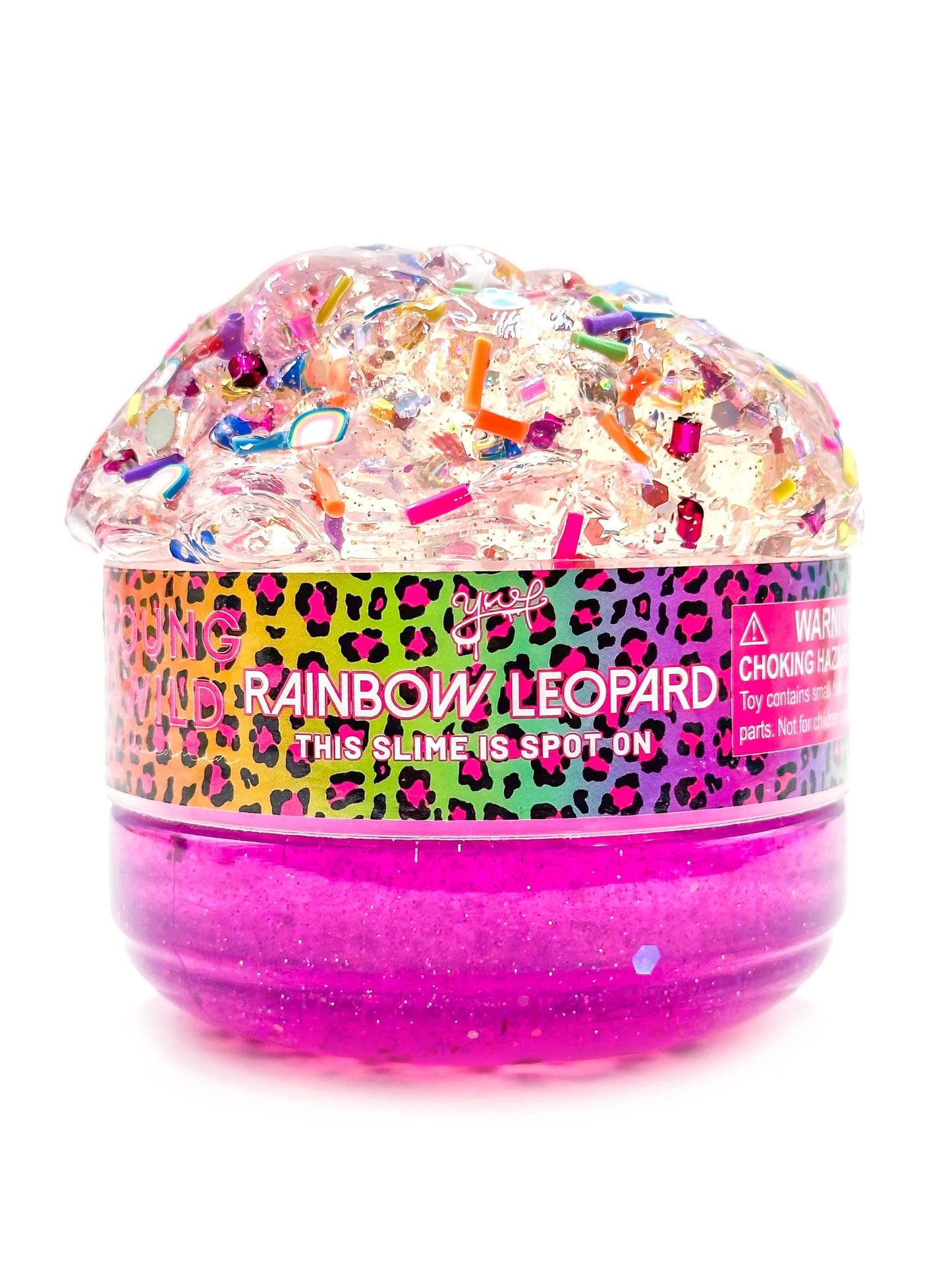 Rainbow Leopard Slime Duo