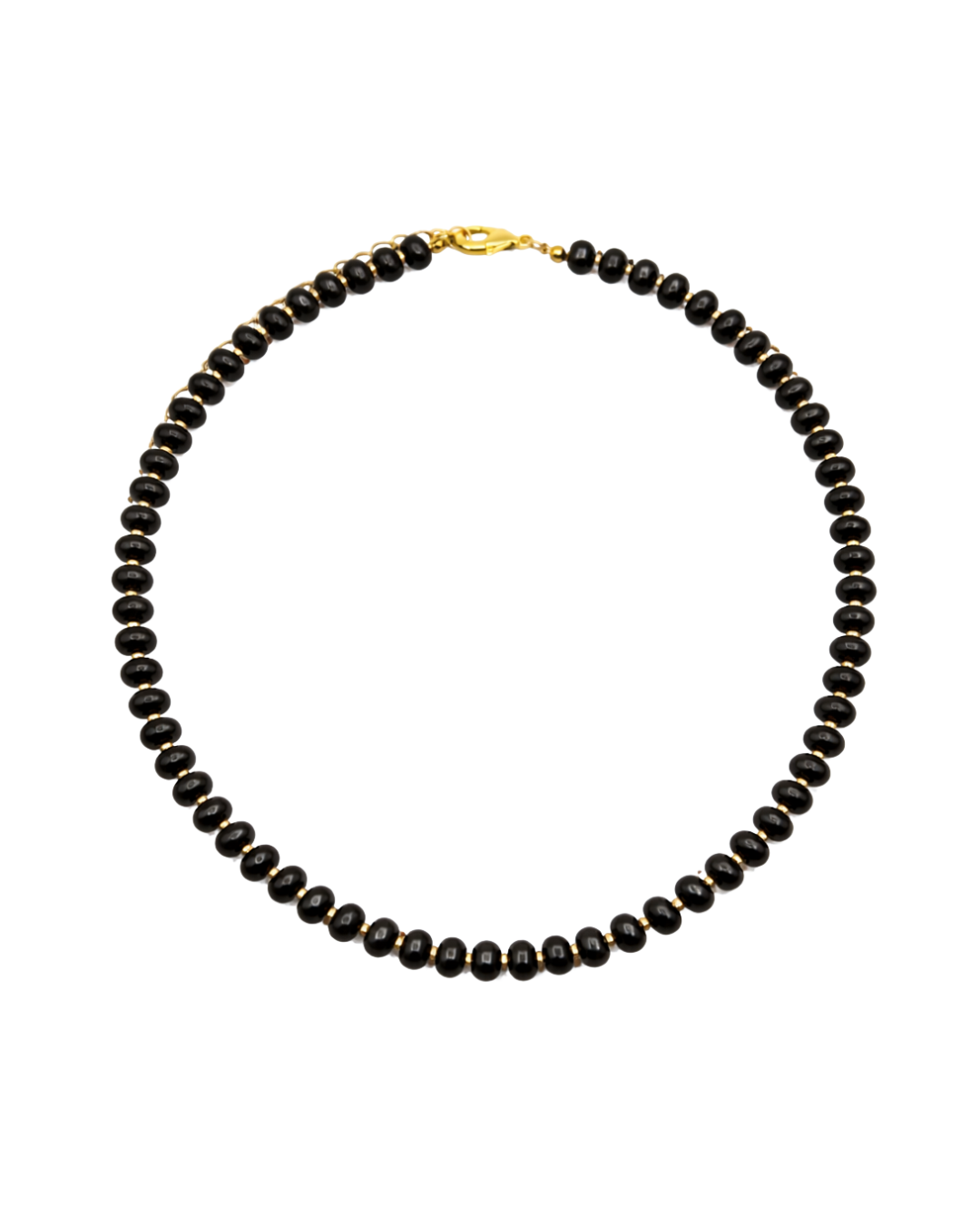 Black Gemstone Necklace
