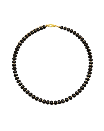 Black Gemstone Necklace