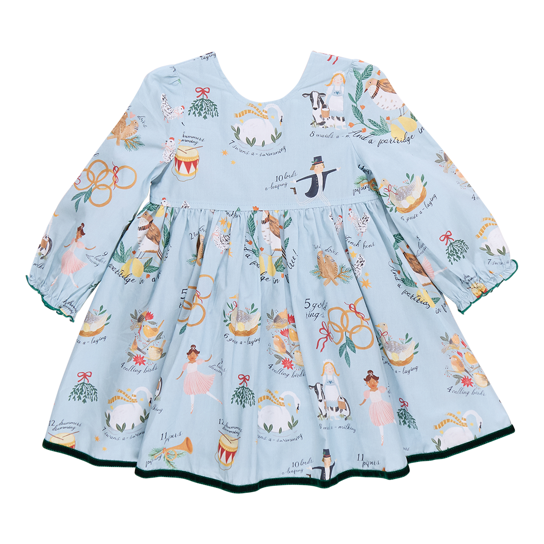 Girls Amma Dress- 12 Days of Christmas