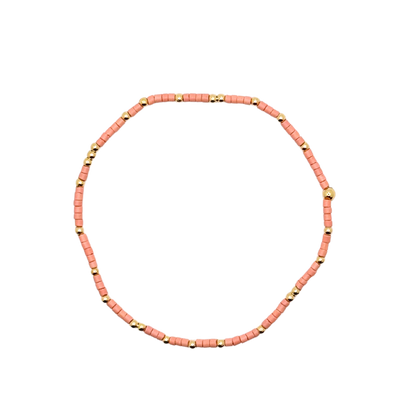 Petal Pink Bitty Bauble Bracelet