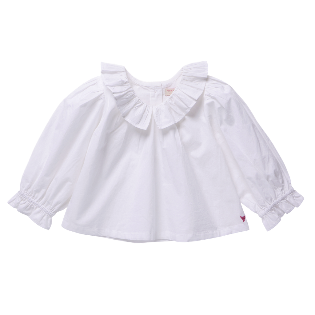 Girls Amara Top - White
