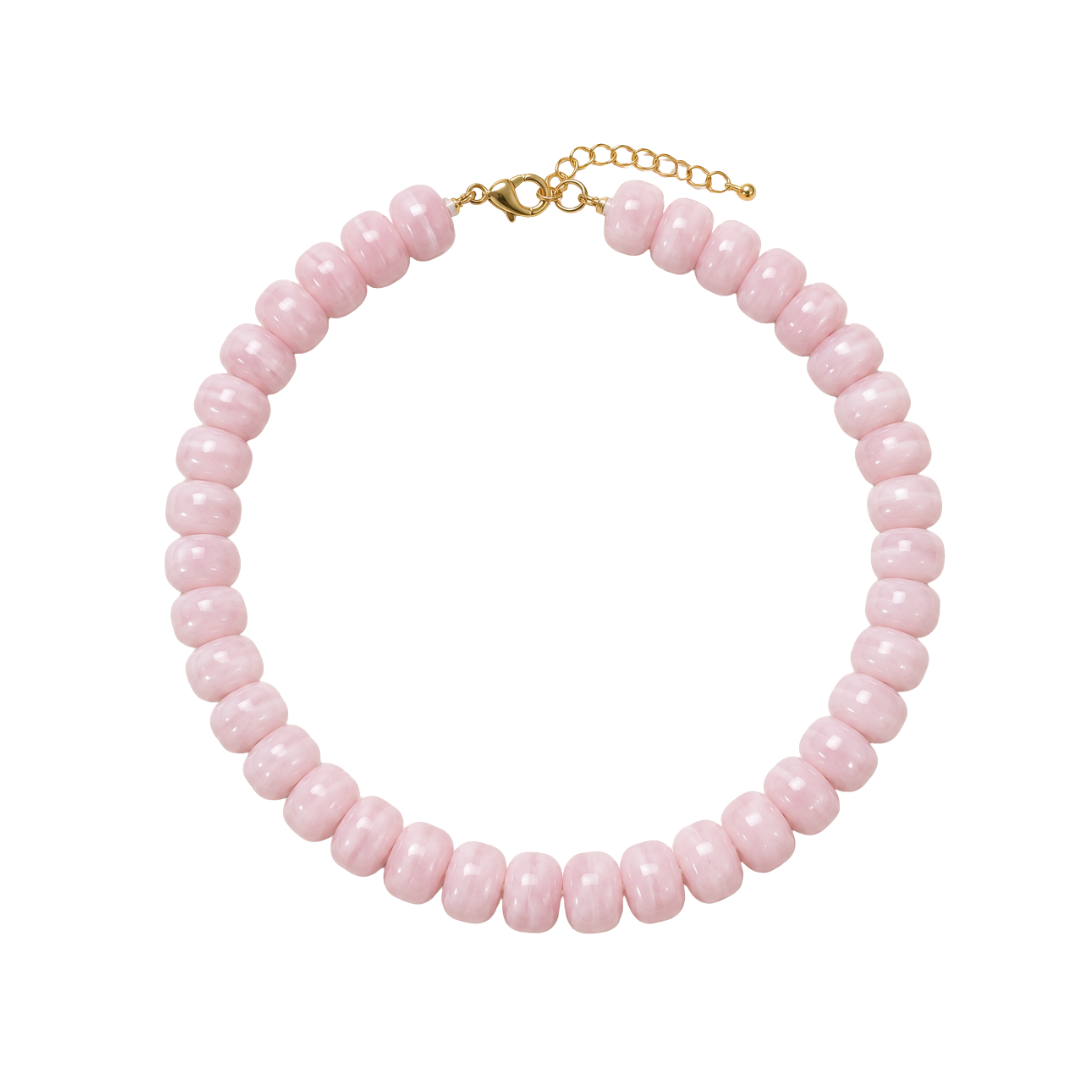 Pink Orbit Necklace