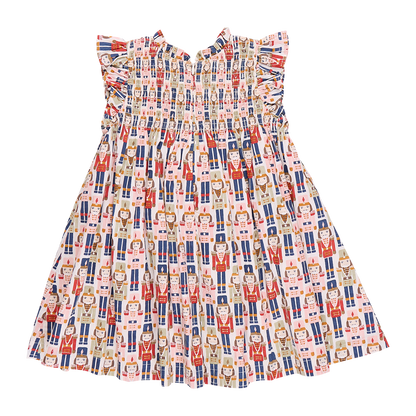 Girls Stevie Dress- Vintage Nutcracker