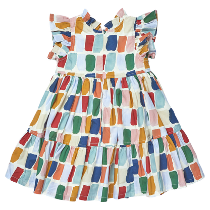Girls Jennifer Dress- Fall Paint Swatches