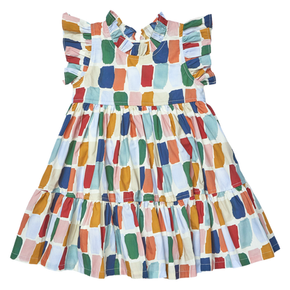 Girls Jennifer Dress- Fall Paint Swatches