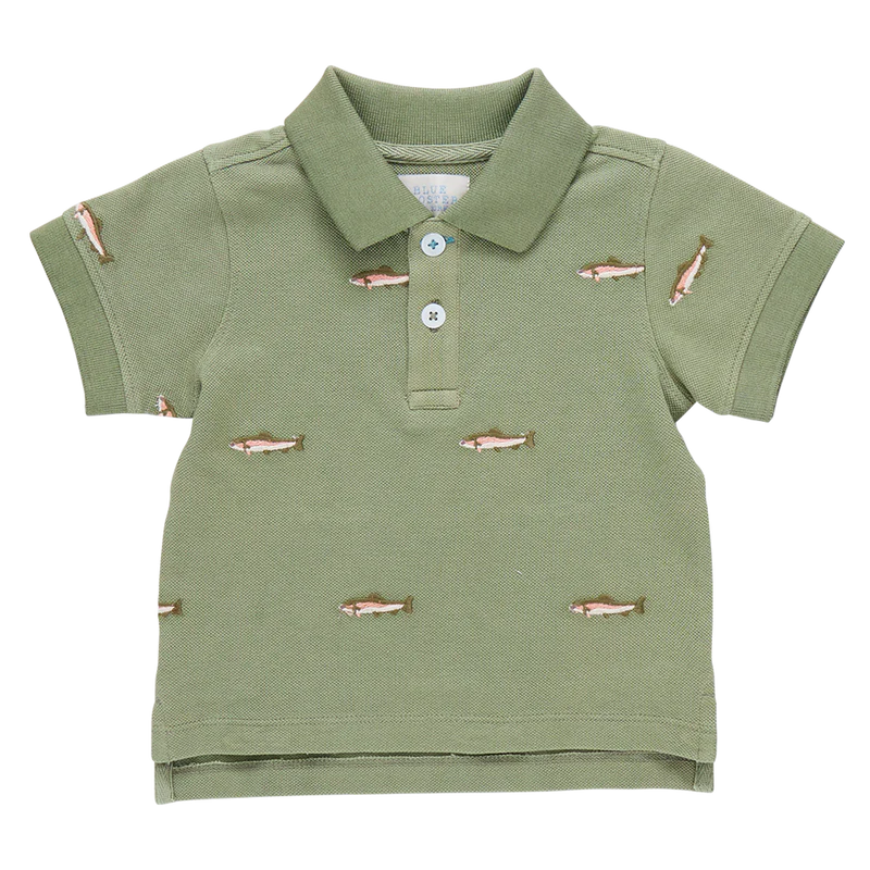 Boys Alec Shirt- Rainbow Trout