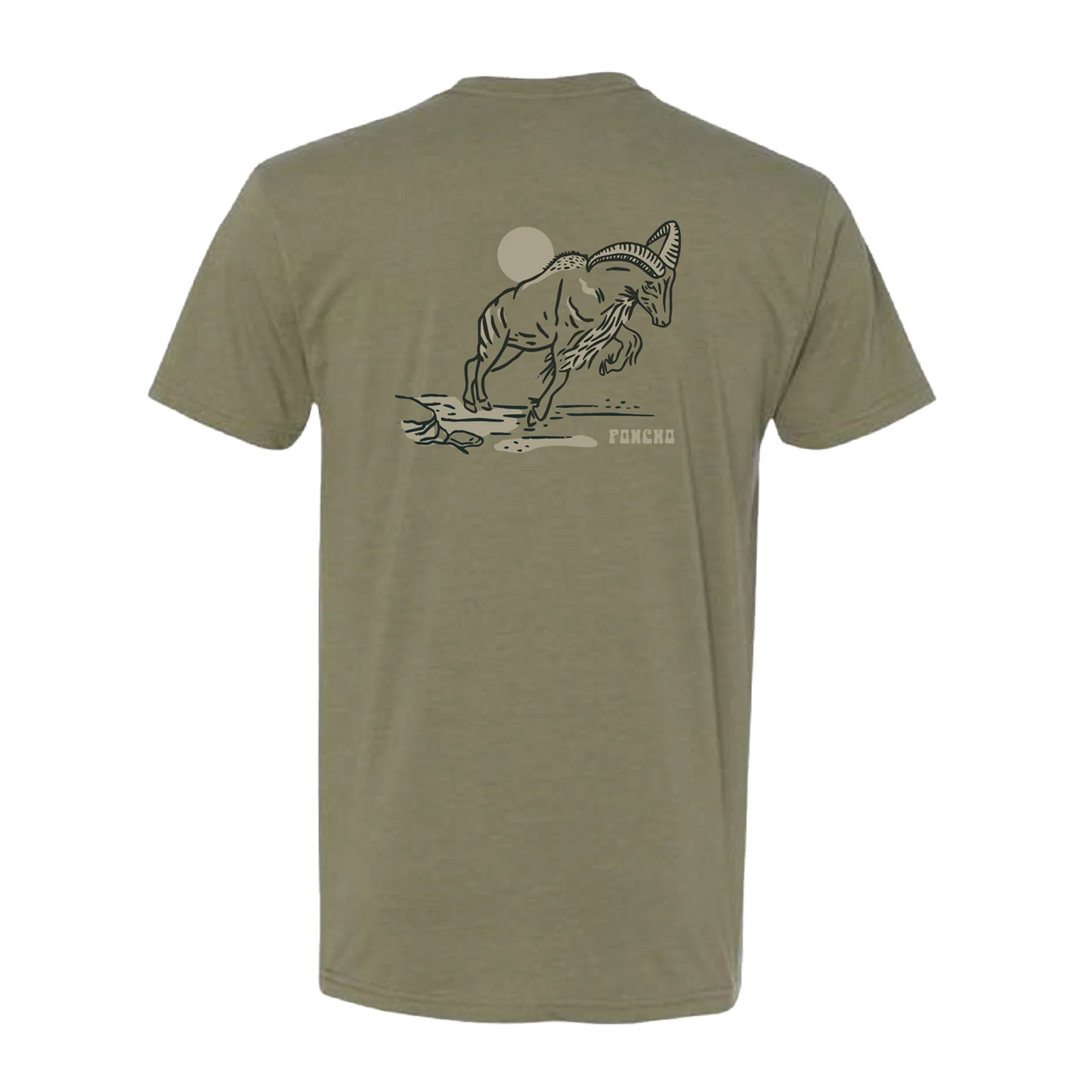 Aoudad T-Shirt by Poncho