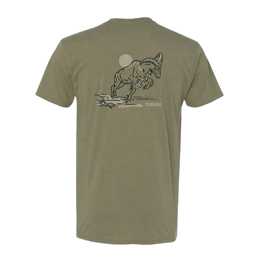 Aoudad T-Shirt by Poncho