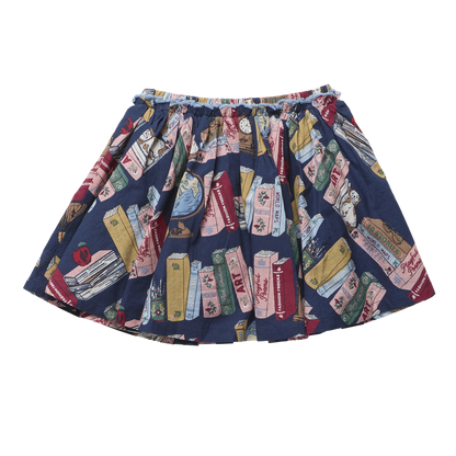 Girls Gianna Skirt- Bookshelf
