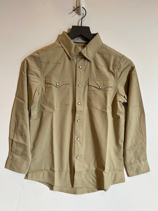 Boys Reata Long Sleeve Shirt- Haystack