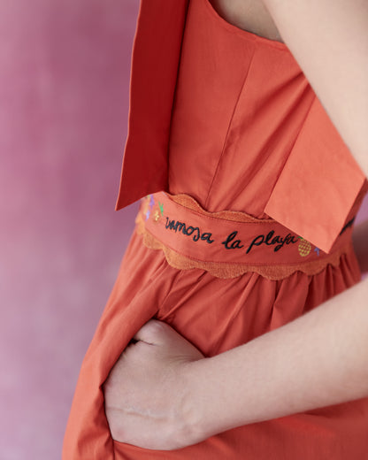 Lucero Dress- Orange