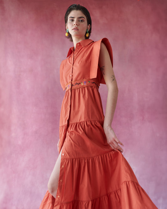 Lucero Dress- Orange