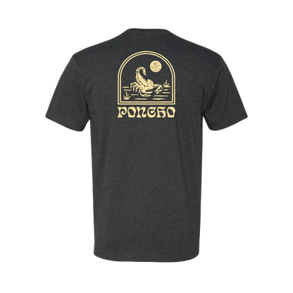 Charcoal Scorpion T-Shirt by Poncho