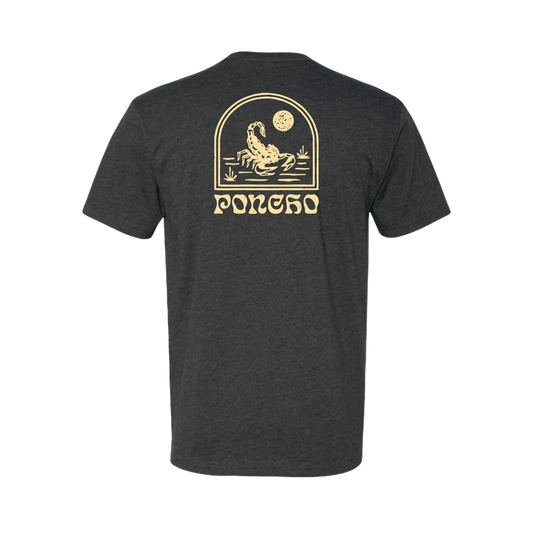 Charcoal Scorpion T-Shirt by Poncho