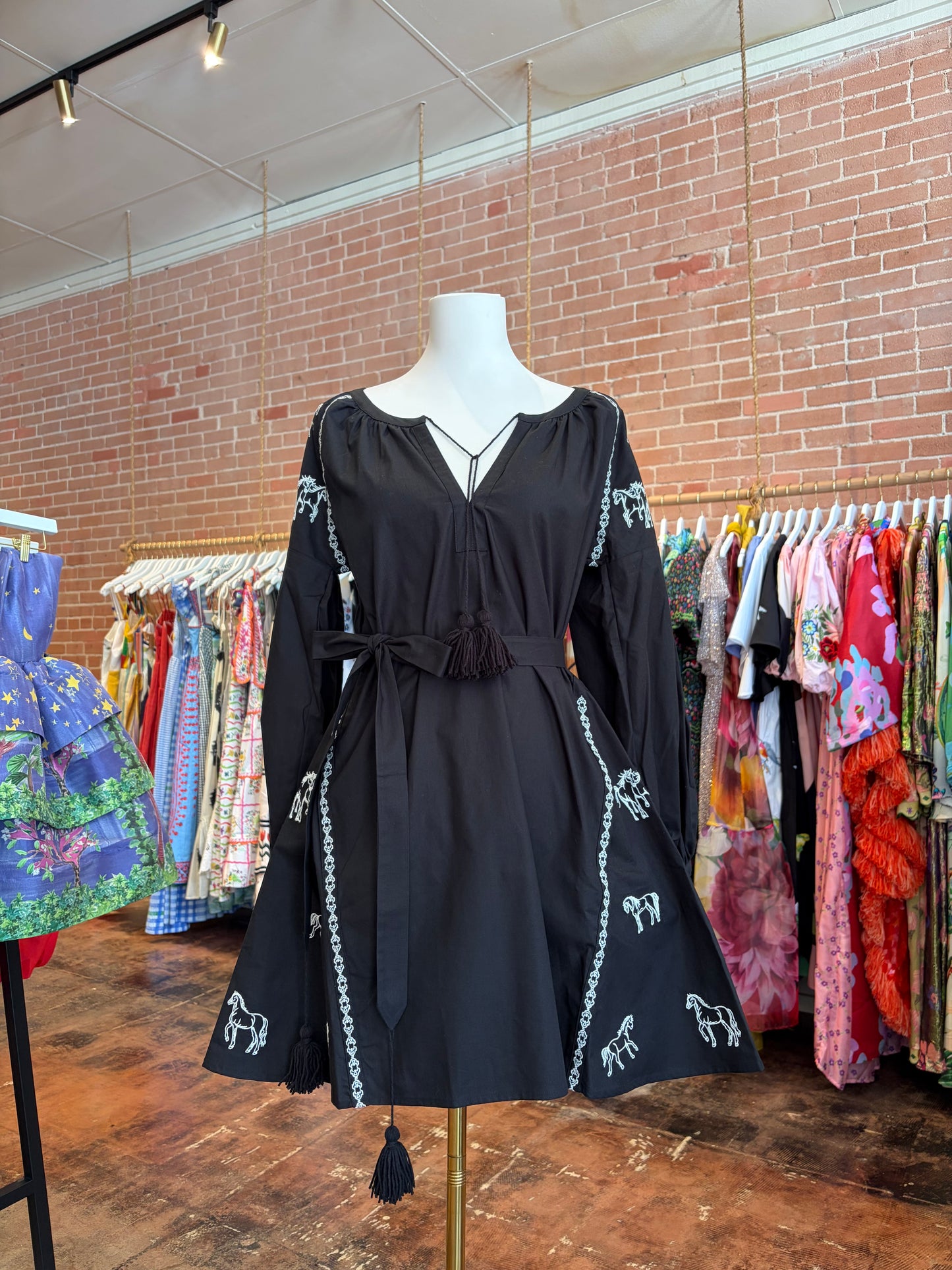 Handan Dress in Black