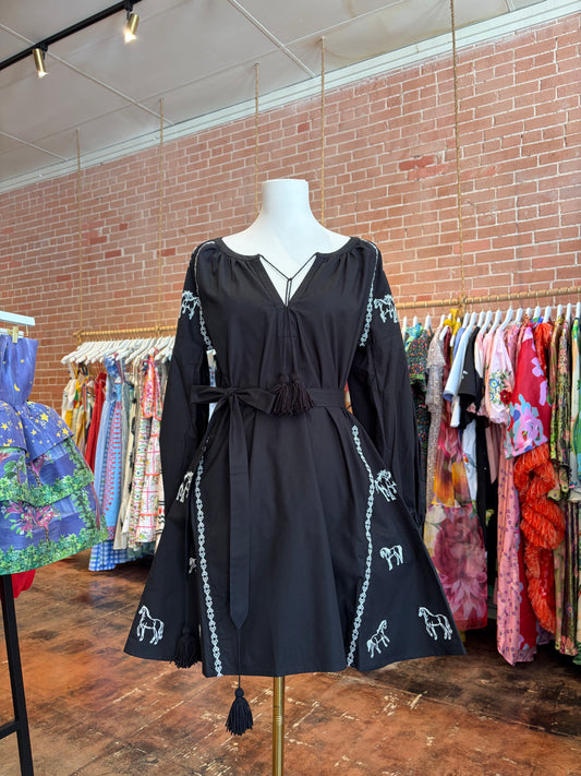 Handan Dress in Black