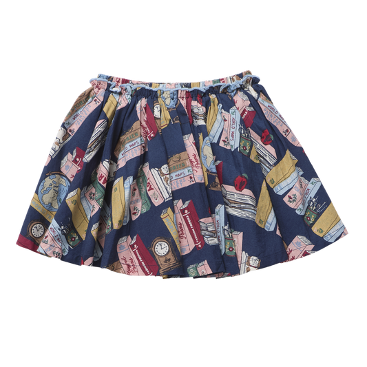 Girls Gianna Skirt- Bookshelf