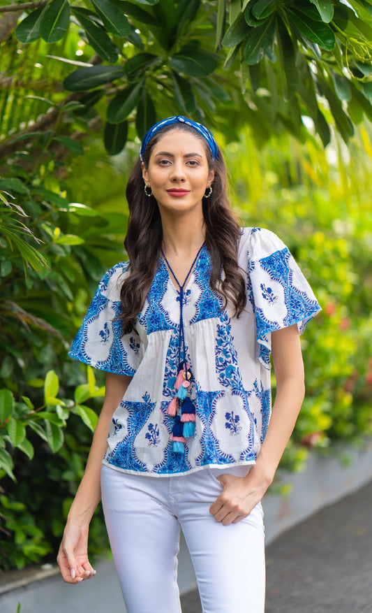 Ara Top by Sohana- Sapphire