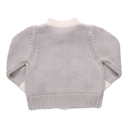 Girls Cali Sweater- Heather Gray