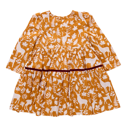 Girls Lennon Dress- Harvest Botanical