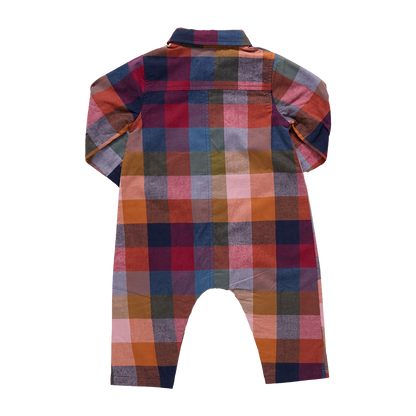 Baby Boys Easton Jumper-  Harvest Check