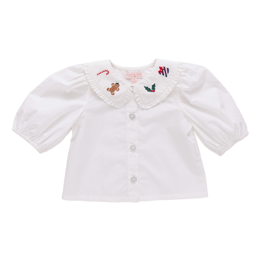 Girls Noelle Top- Christmas Characters