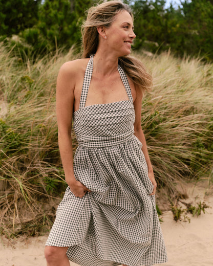 Chalmers Midi Dress- Moss