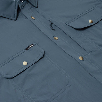 The Ahi by Poncho- Slate Blue